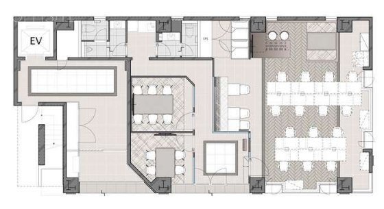 半蔵門MKビル1F 間取り図