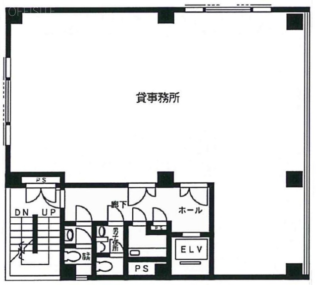 KAビル3F 間取り図