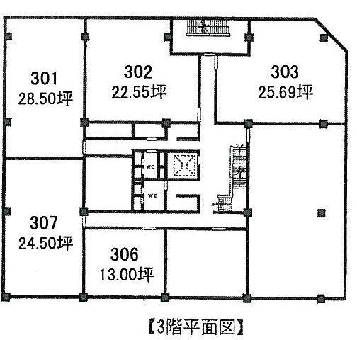 東亜ビル303 間取り図