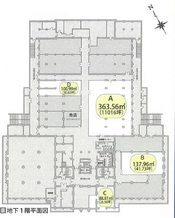 市政会館C 間取り図