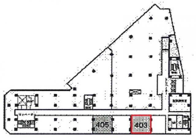 新橋駅前ビル1号館403-1 間取り図