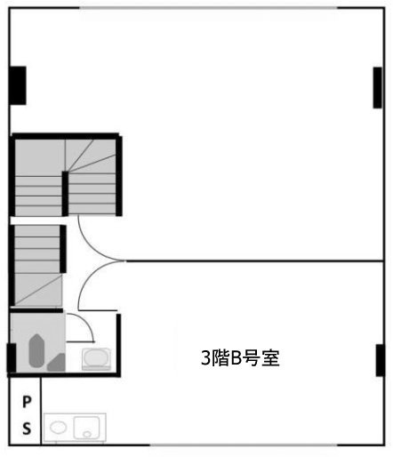 熊谷ビルB 間取り図