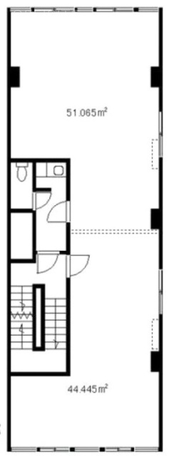 目黒三喜ビル3F 間取り図