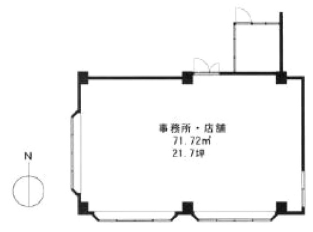 大明ビル3F 間取り図