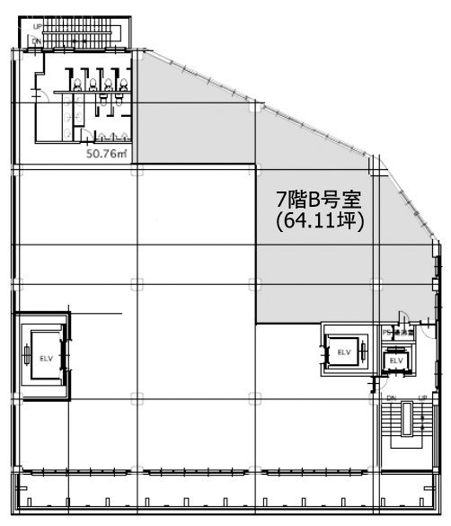 イマス箱崎ビルB 間取り図