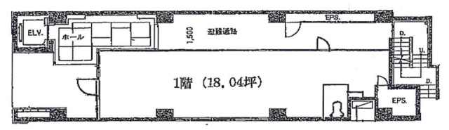 幸ビル1F 間取り図