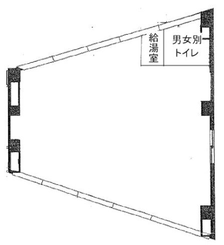 第8岡崎ビル2F 間取り図