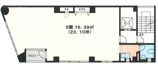吉祥寺ビル5F 間取り図