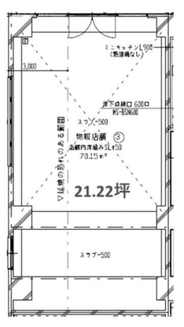 N-Stage鳩ケ谷ビル1F 間取り図