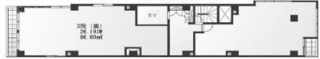 SADOYA SOUTHERN TERRACEビル3F 間取り図