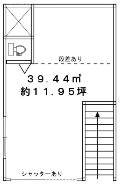 安藤ビル1F 間取り図
