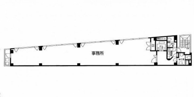 TK-EASTビル4F 間取り図