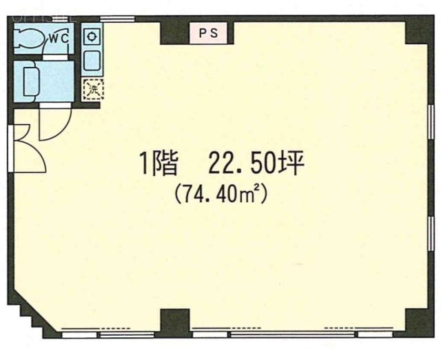 柴村ビル1F 間取り図