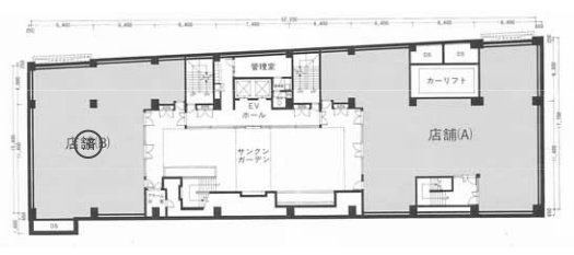 御茶ノ水ユニオン(お茶の水ユニオン)ビルB1F 間取り図