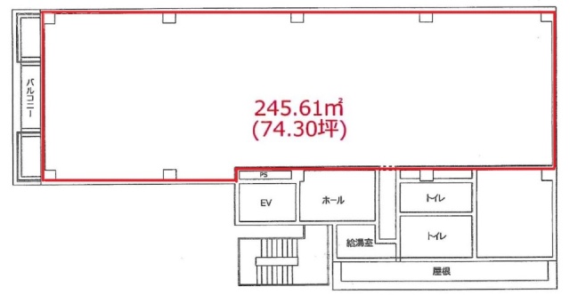 広小路ビル7F 間取り図