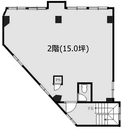 小野ビル2F 間取り図