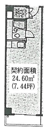 岡三桜丘ビル北館4F 間取り図