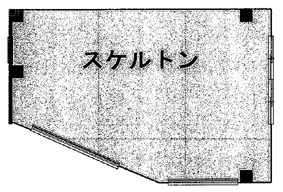 大森西3丁目貸店舗1F 間取り図