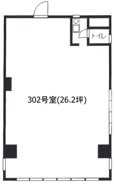 グレース飯島ビル302 間取り図