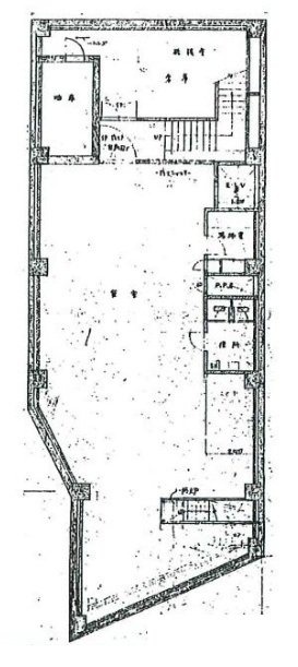 福利ビルB1F 間取り図