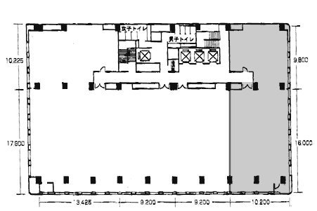 関内新井ビル4F 間取り図