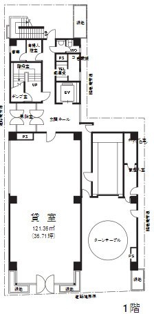 新高円寺第一生命ビル1F 間取り図