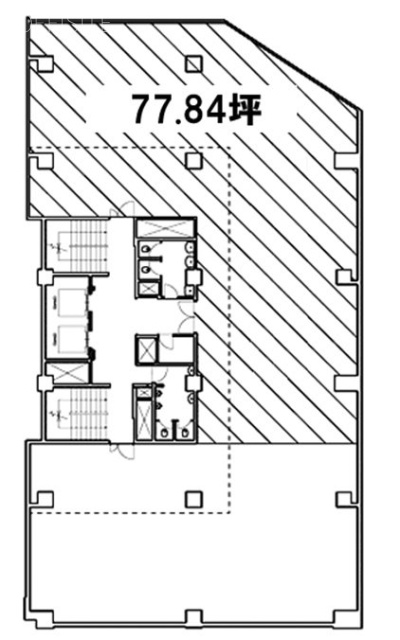 今朝ビル9F 間取り図