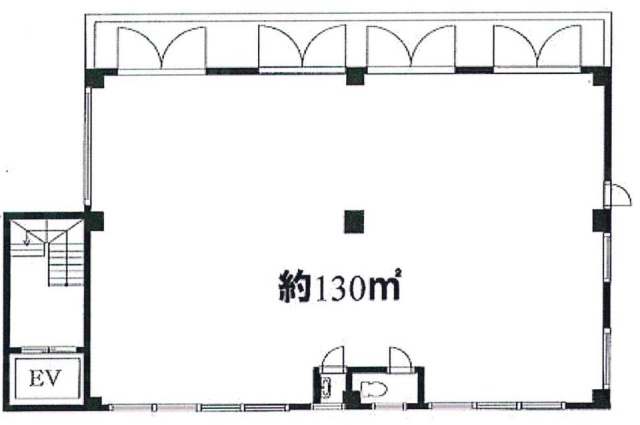 井上ビル2F 間取り図