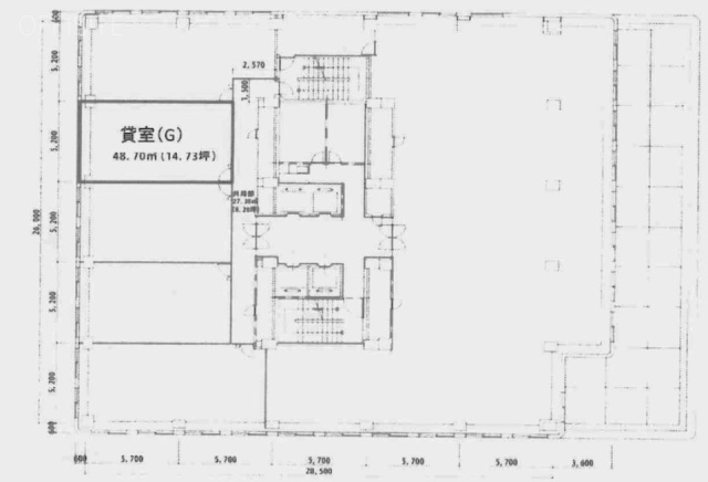 横浜東芝ビルG 間取り図