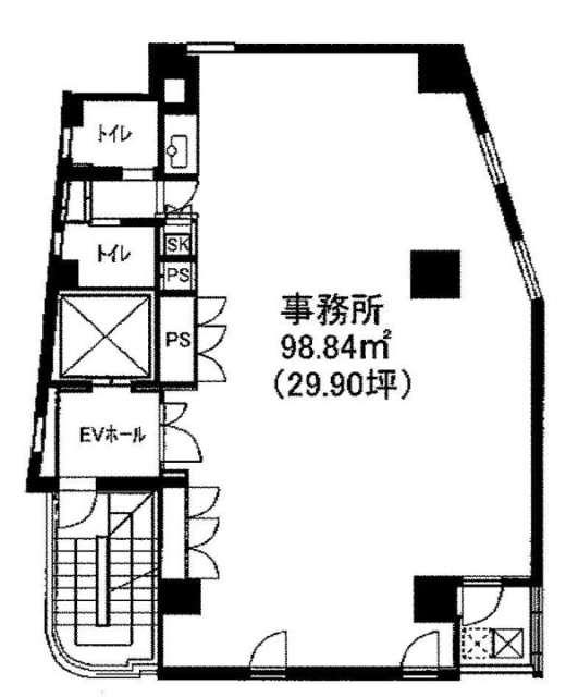 大幸ビル4F 間取り図