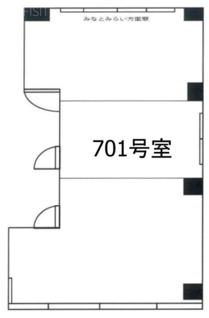 ワイズビル701 間取り図