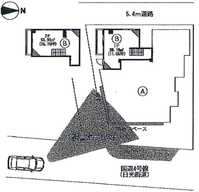 パラシオン北千住ビルB 間取り図