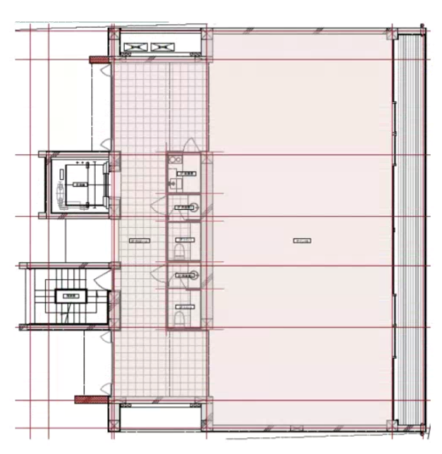 表参道アートワークス2F 間取り図