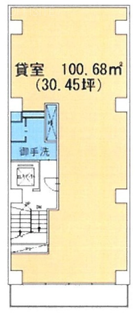 プラザ京橋ビル5F 間取り図