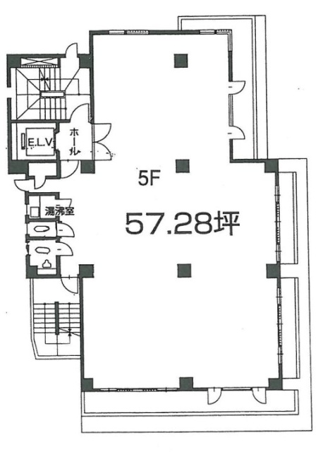 岩見ビル5F 間取り図