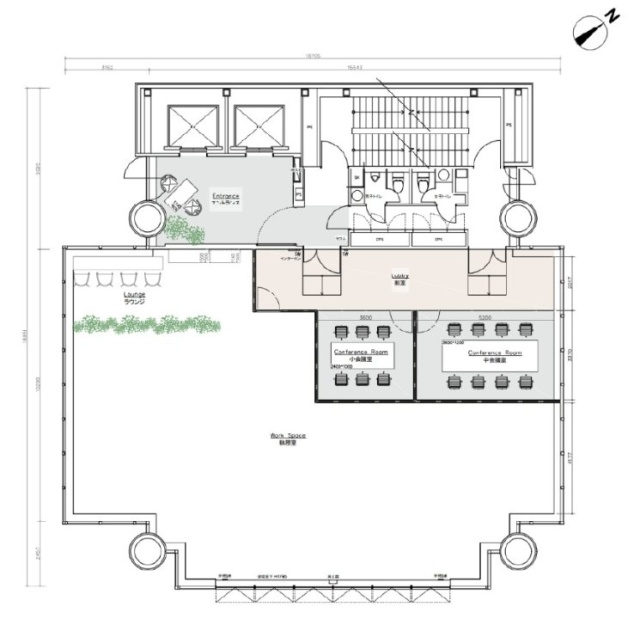 神田錦町安田ビル10F 間取り図