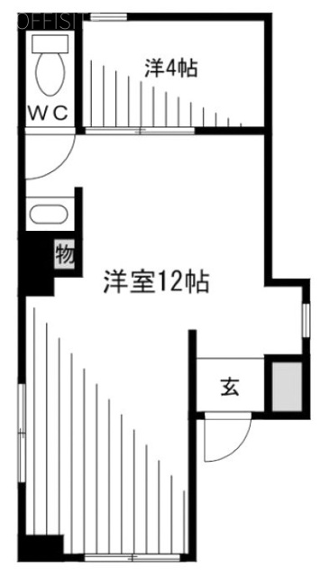 BoraBora川口101 間取り図