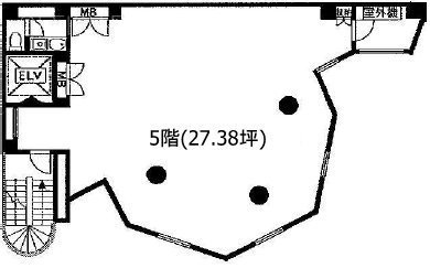 belle恵比寿5F 間取り図