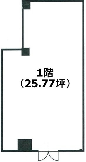 林屋ビル1F 間取り図