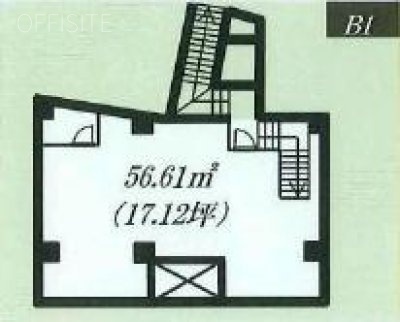 二進ビルB1F 間取り図