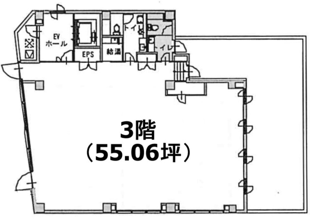 講談社FSビル3F 間取り図