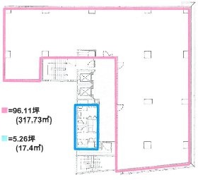 新八重洲ビル3F 間取り図