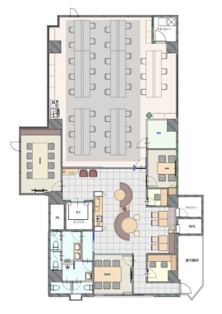 CONVEX神保町10F 間取り図