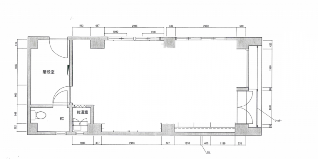 IDビル1F 間取り図