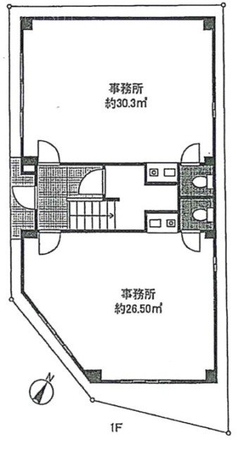 栗城ビル202 間取り図