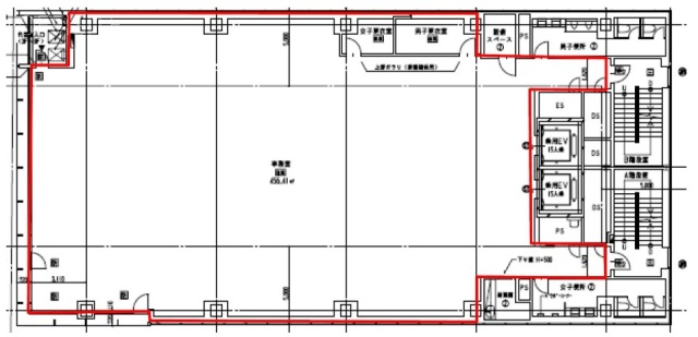 新横浜SHビル4F 間取り図