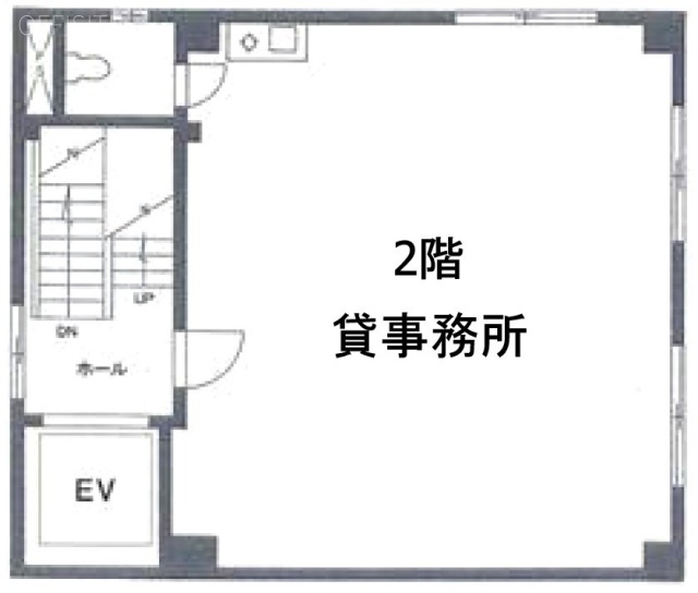 江畑ビル2F 間取り図
