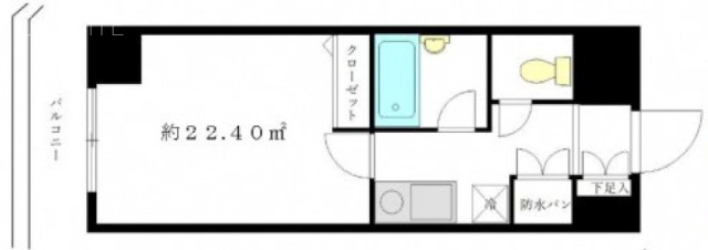 代官山芳和ビル502 間取り図