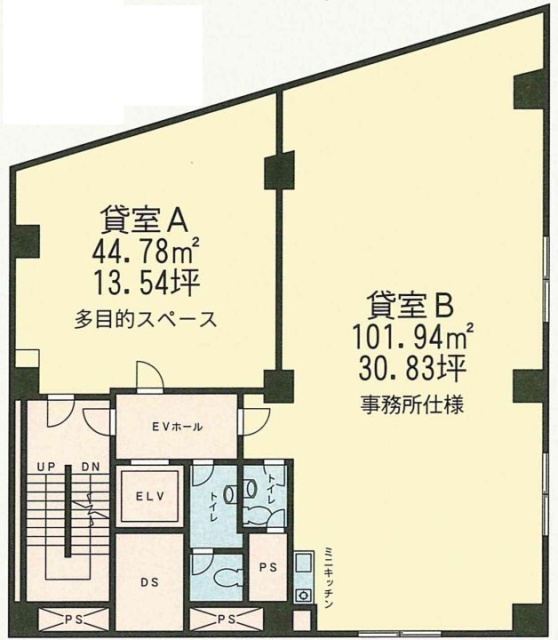 明興ビルA・B 間取り図