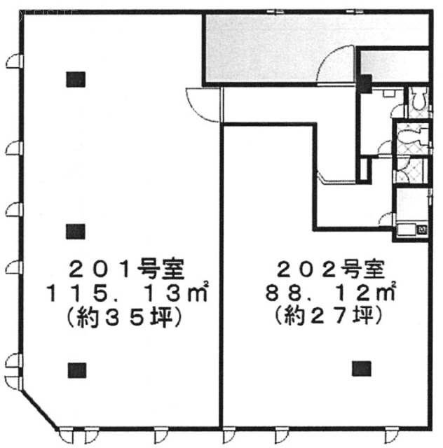 新井ビル202 間取り図